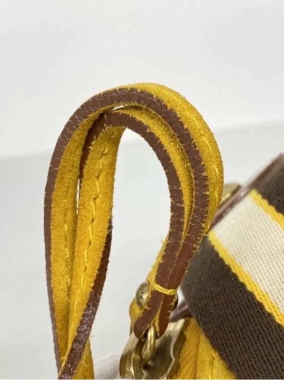 Louis Vuitton Onatah GM Suede Hobo with Brown Strap